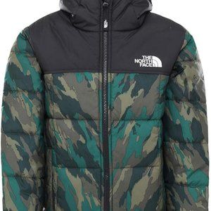 🏂🏂 EUC THE NORTH FACE REVERSIBLE JACKET :: BOYS MEDIUM :: CAMO 🏂🏂